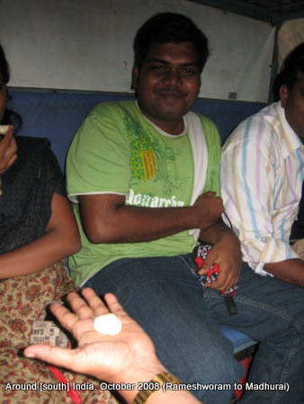 passengers in a train