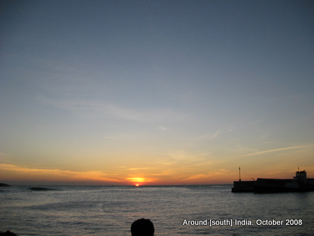 Sunrise in Kanyakumari
