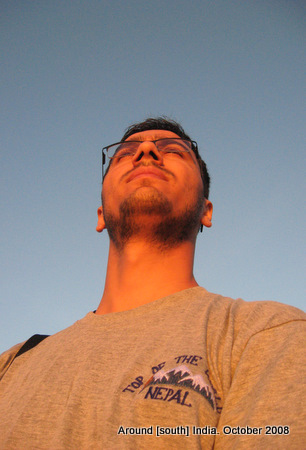 the first rays of sun hit dinesh wagle in kanyakumari