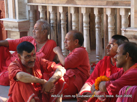 pandas or priests of Kamakhya temple