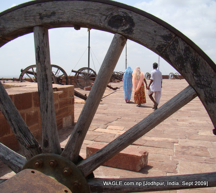 cannons at jodhpur fort