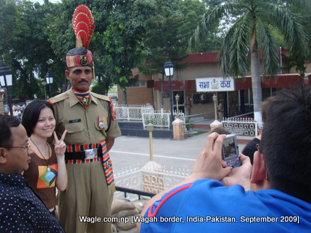 wagah, india pakistan border