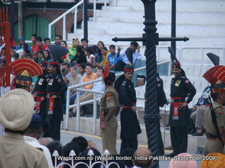 wagah, india pakistan border