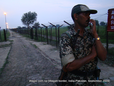wagah, india pakistan border