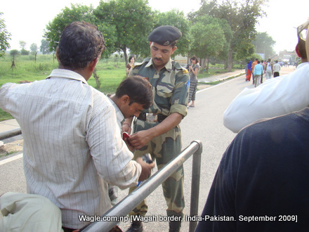 wagah border india pakistan