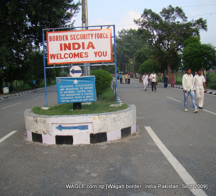 wagah border india pakistan