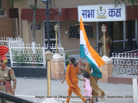 wagah border india pakistan