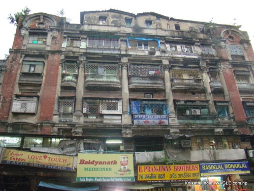 A hosue in MG Road, Kolkata
