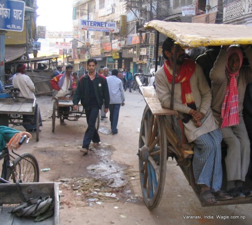 Varanasi Ghats Gallis and Ganges