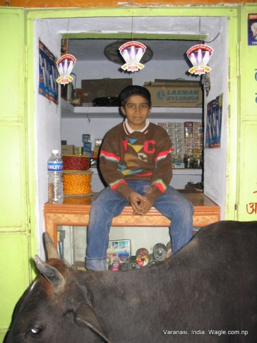 Varanasi Ghats Gallis and Ganges