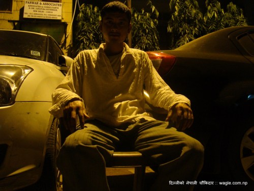 कार चम्काउने ठिटो