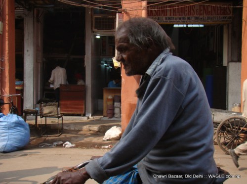 chawri bazaar, old delhi, india