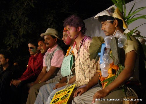 JNU Chaat Sammelan and India Holi