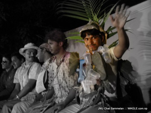 JNU Chaat Sammelan and India Holi