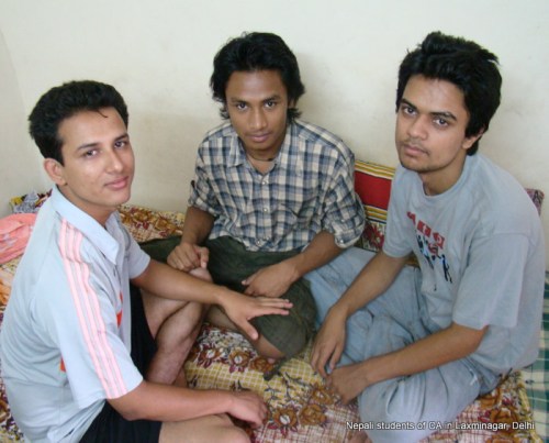 nepali students of ca in delhi