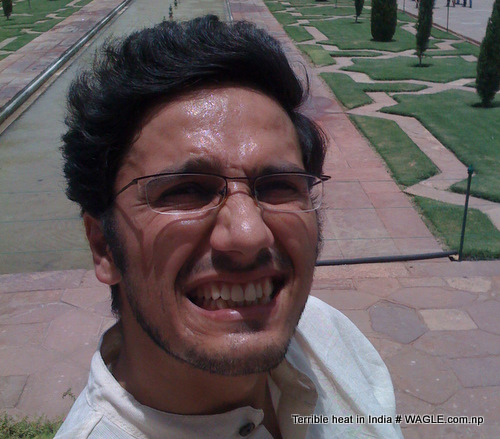 terrible heat in india