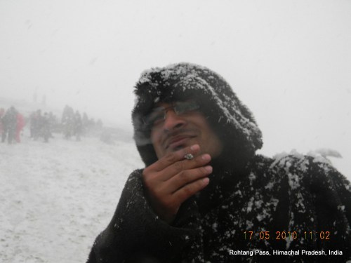 rohtang pass himachal pradesh india