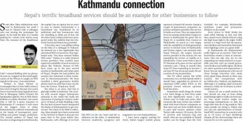 Kathmandu connection kathmandu post 14 Nov 2010