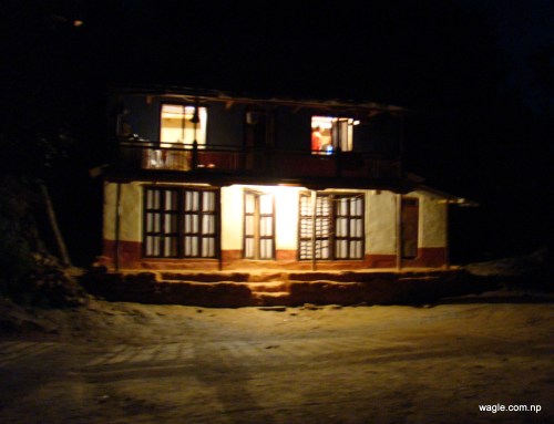 Lighted House