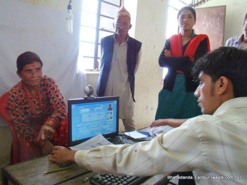 Lalitpur Nepal Voter ID Card