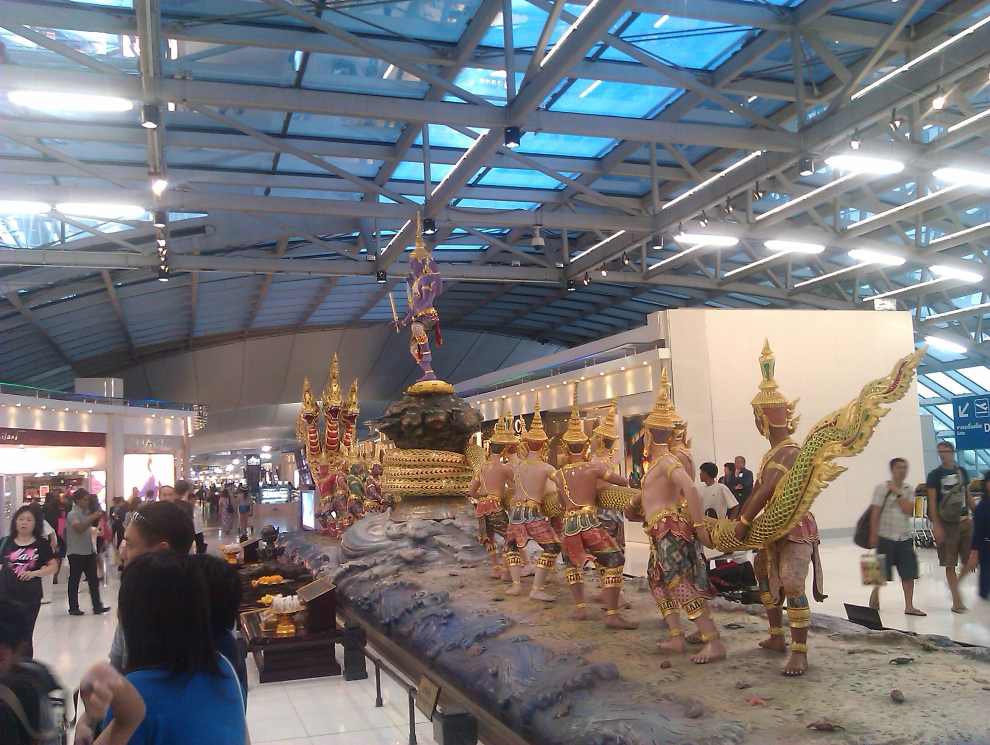 Spotted at Suvarnabhumi airport, Bangkok