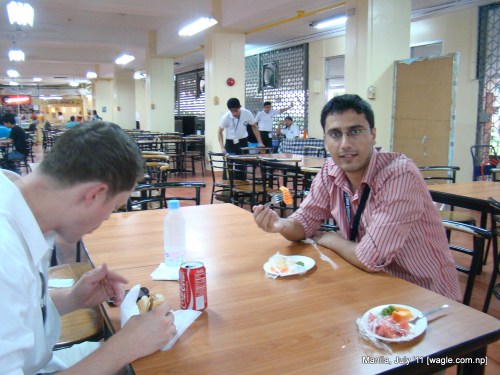 Manila food: inside the Uni canteen with Malte