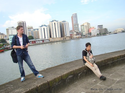 A German and A Chinese in the Philippines