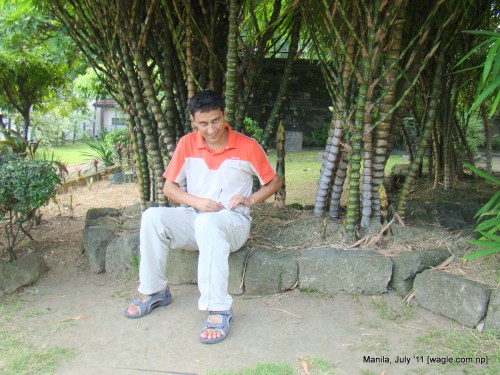 Cleaning the glass for a better view