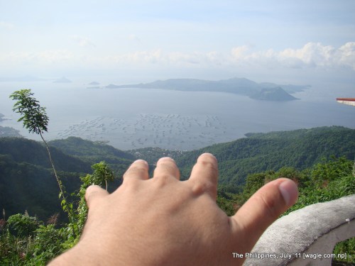 the philippines: that's where the 'active' volcano is