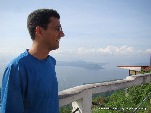 the philippines: an "active" volcano and the lake