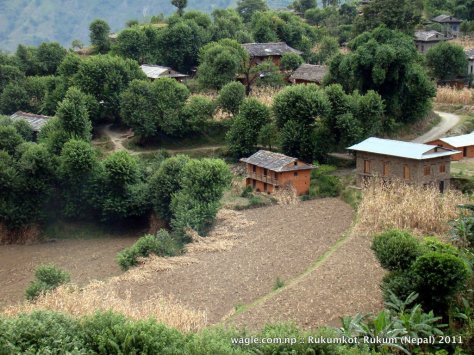 1-a view of rukumkot village nepal