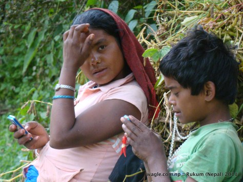 boy and girl of rukumkot