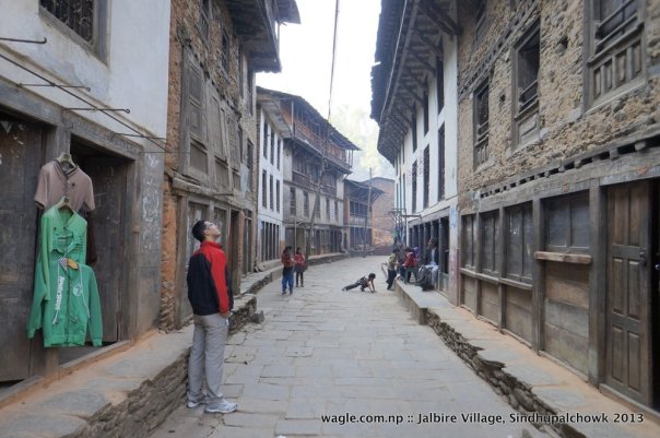 Day 3 Little bit of tourism in the morning. The old part of Jalbire village has nice mud and stone houses. Most of them are four-story buildings which was a new sight to me.