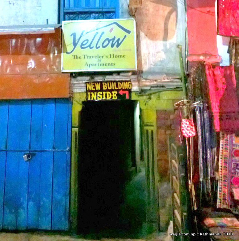 its not just intel that's inside- "building inside" in kathmandu.