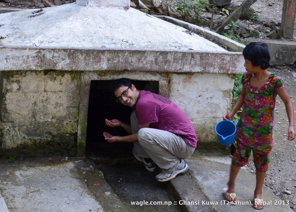 Water from the Ghansi Kuwa