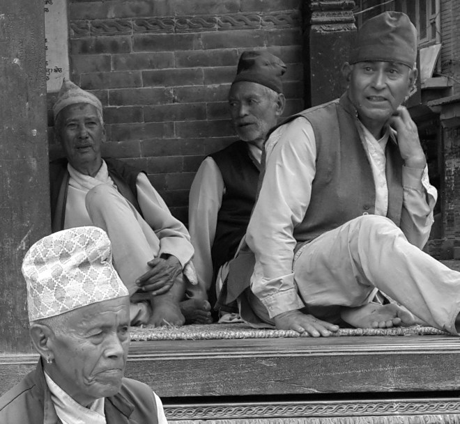 Old men of bhaktapur 06
