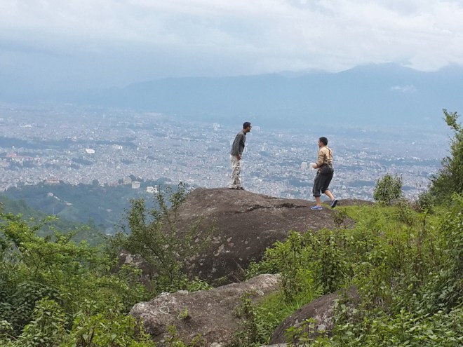A part of the Kathmandu Valley