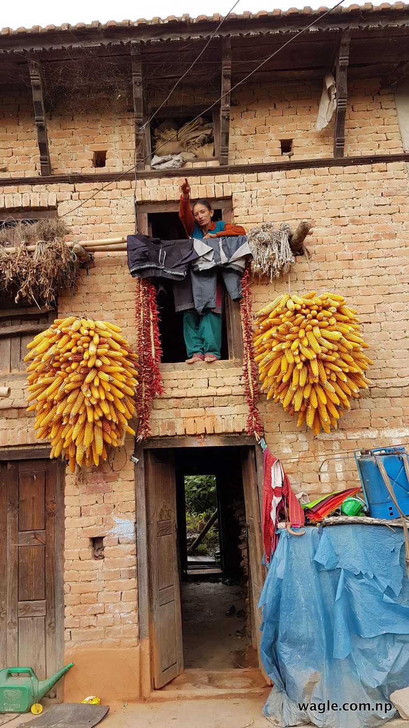 Harimaya Gopali of Bajrabarahi said her house suffered a minor damage in the April 2015 earthquakes.